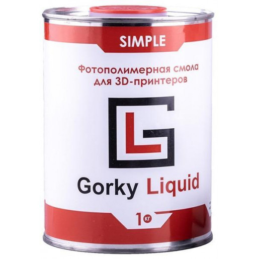 Фотополимерная смола Gorky Liquid Simple желтый 1кг